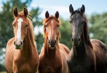 گریسی تایت و آماده سازی اسب ها برای یک رقابت آماده سازی اسب ها با گریسی تایت