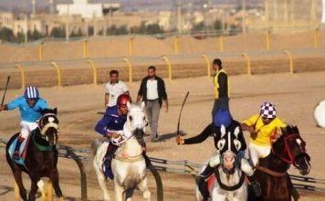 مسابقات سوارکاری کورس پاییزه کشور در استان یزد مسابقات سوارکاری کورس پاییزه